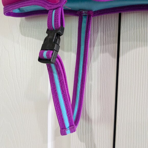 SwimSchool Kids Swim Trainer Vest Foam UPF 50 Pink Ages 2–4 Max 33 lbs, Level 2 - Picture 5 of 13